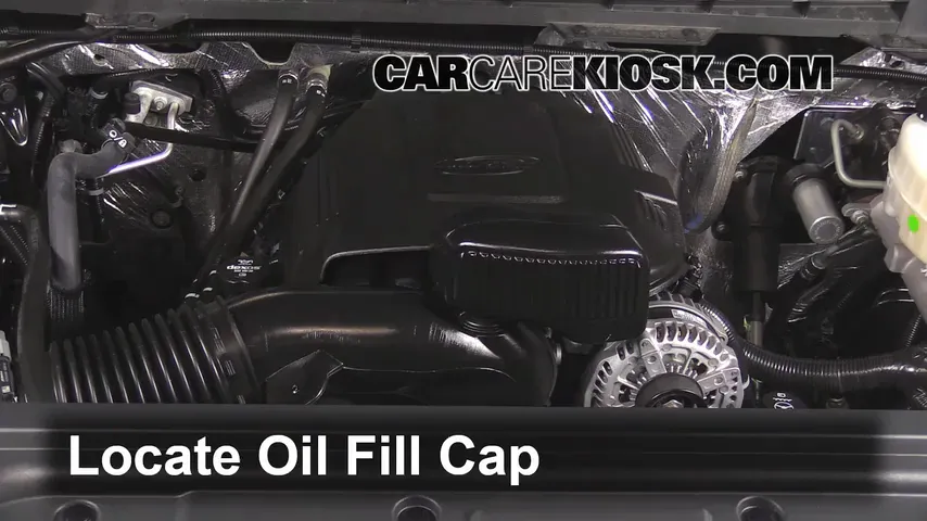 2015 GMC Sierra 2500 HD 6.0L V8 FlexFuel Extended Cab Pickup Oil